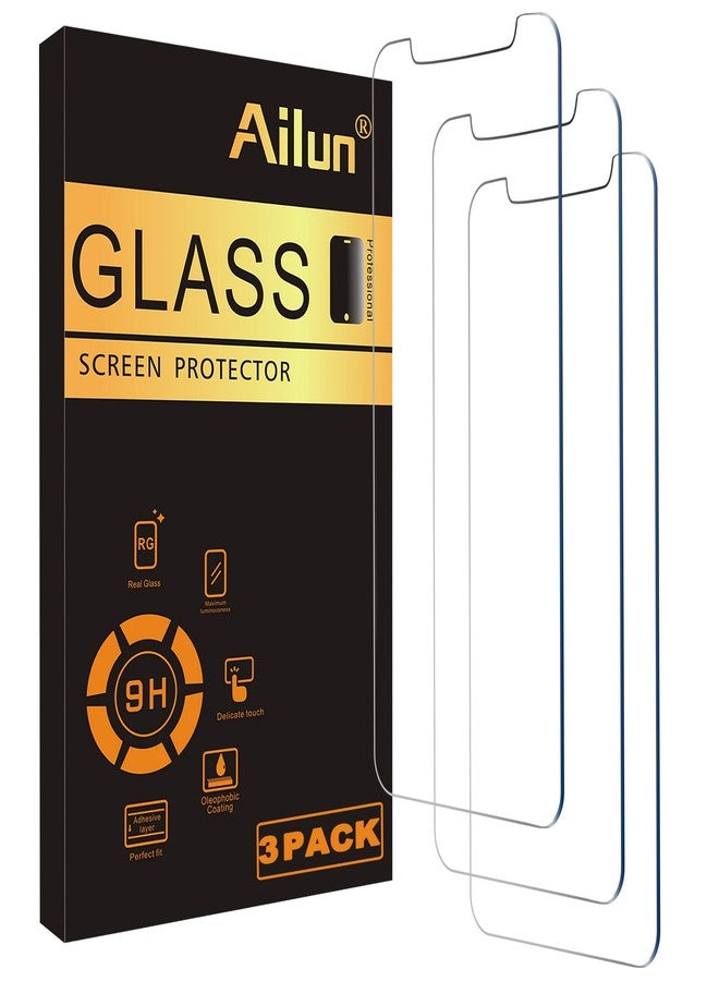Ailun Screen Protector for iPhone 12 pro Max 2020 6.7 Inch 3 Pack Case Friendly Tempered Glass - Image 1